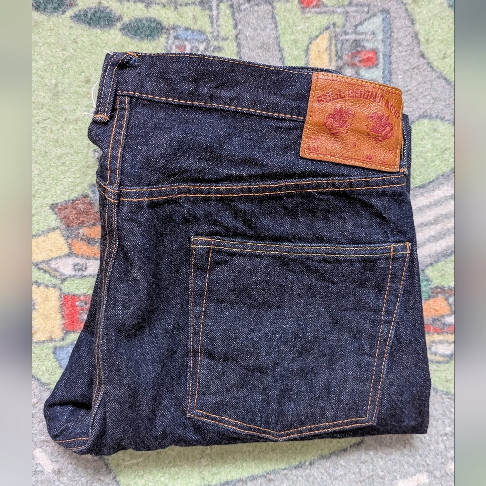 Full Count Raw Selvedge Denim Jeans